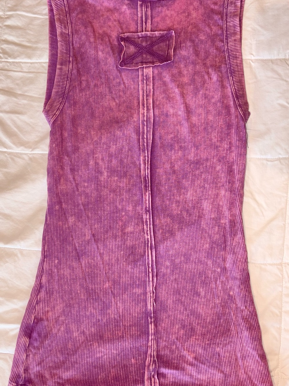 Zenana Ribbed Washed Tank Top – NWT – Size Medium – Boutique Favorite